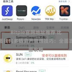 Bitpie官网地址推荐 比特派钱包多链资产管理技巧：全面攻略