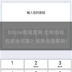 Bitpie教程官网 比特派钱包安全可靠？优势全面解析!