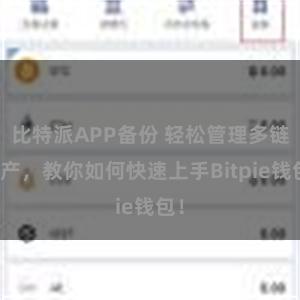 比特派APP备份 轻松管理多链资产，教你如何快速上手Bitpie钱包！