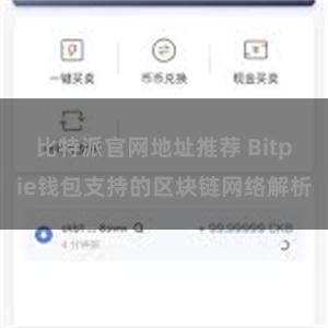 比特派官网地址推荐 Bitpie钱包支持的区块链网络解析