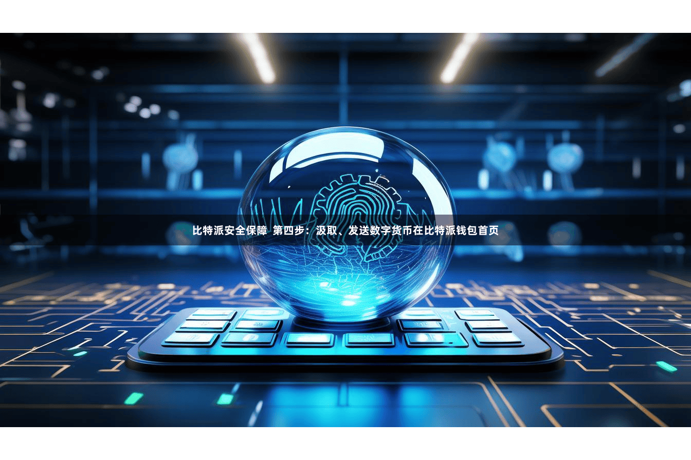 比特派安全保障  第四步：汲取、发送数字货币在比特派钱包首页