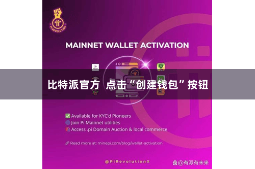 比特派官方  点击“创建钱包”按钮
